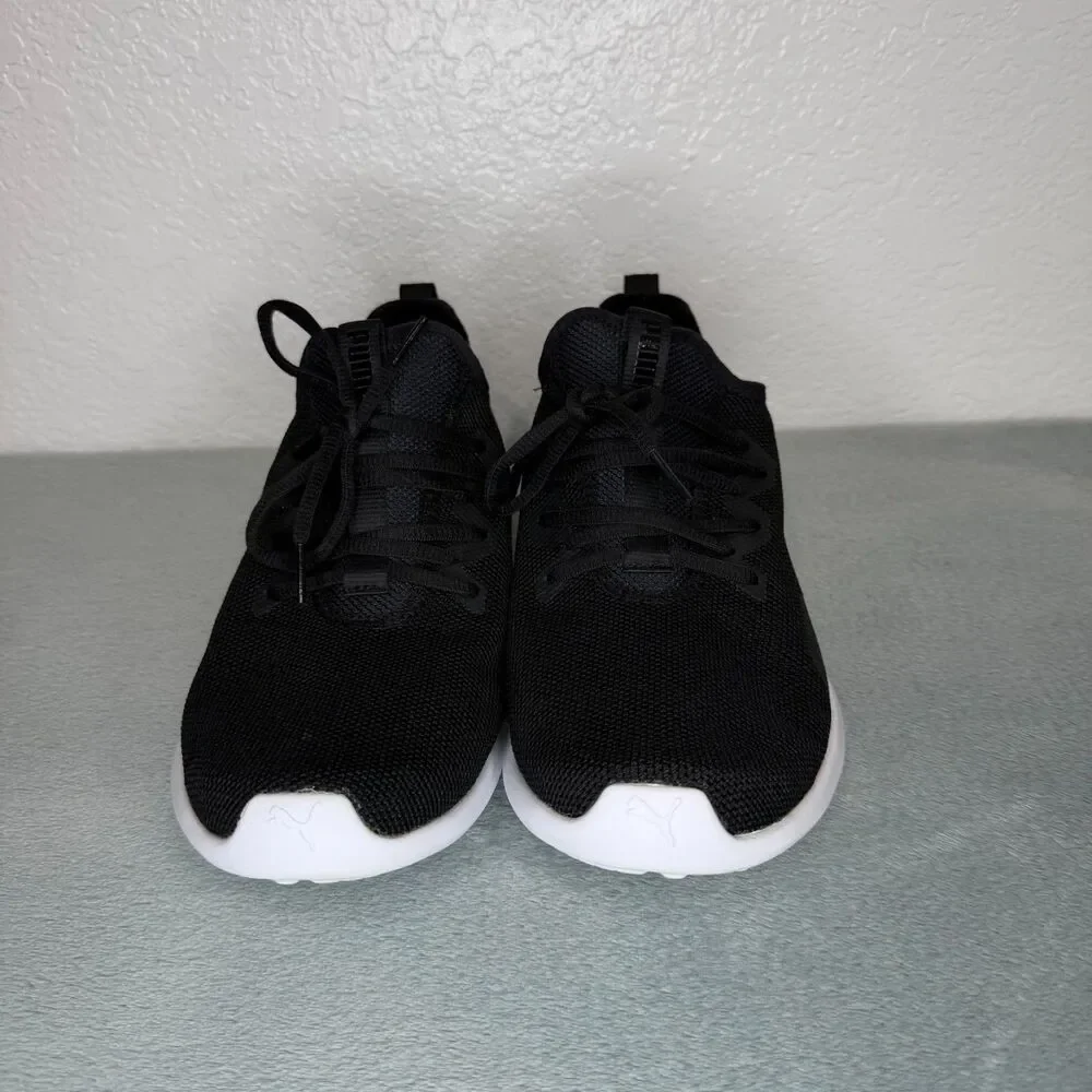 Puma Men's Shoes Size 9.5 Black Softfoam